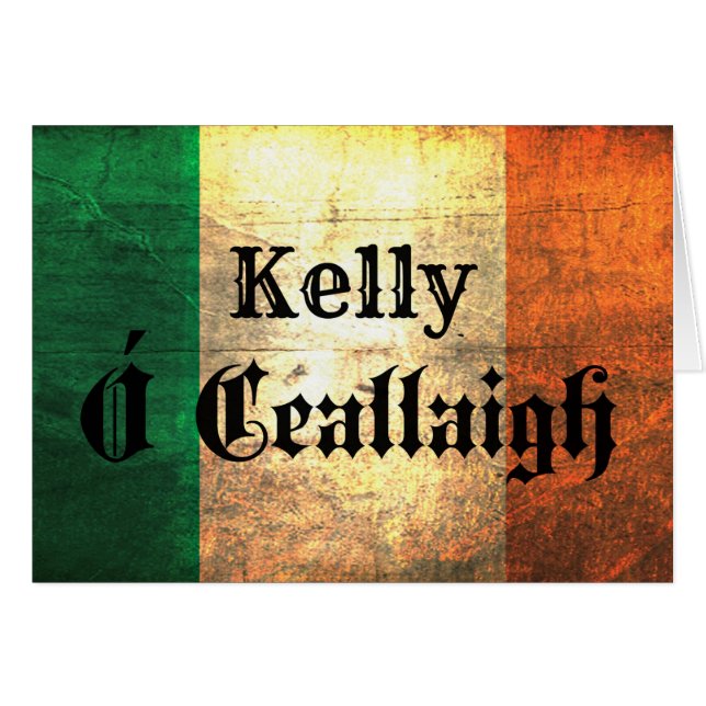 Kelly Irish Flag (Devant horizontal)
