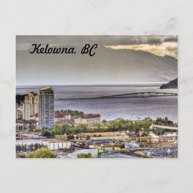 Kelowna, BC Carte postale (Devant)
