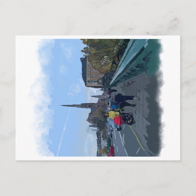 Kelvinbridge Glasgow, Écosse carte postale (Devant)