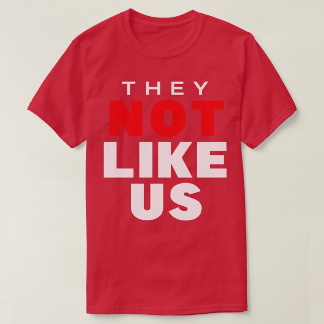 Kendrick Lamar Pas Comme Nous Chanson TShirt 1 (Design devant)