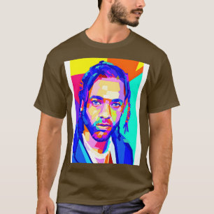 Kendrick Lamar Rapper Wpap Art TShirt