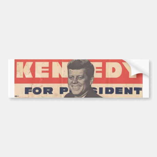 Kennedy pour Sticker de pare-chocs (Devant)