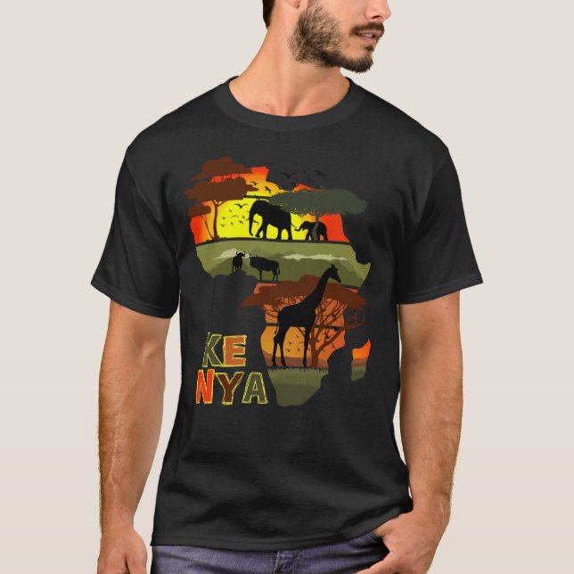 Kenya Africa Essential T-Shirt (Devant)