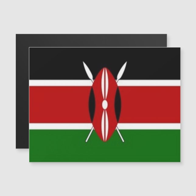 Kenya - Drapeau - (Devant / Derrière)