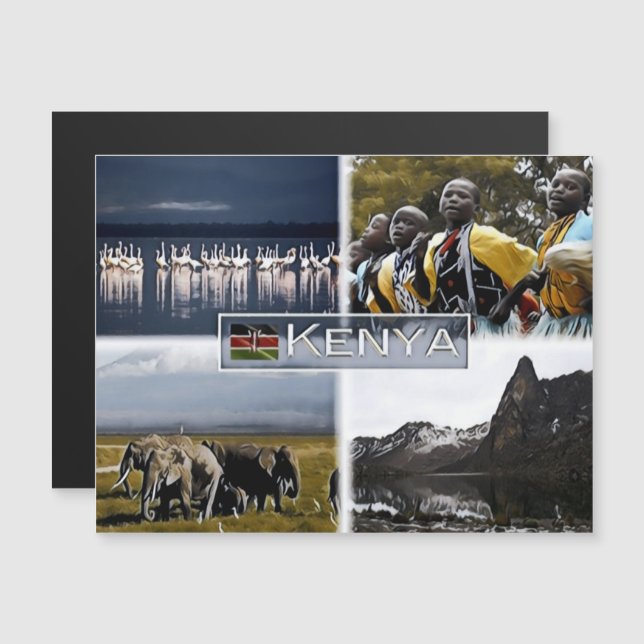 Kenya - Mosaic - (Devant / Derrière)