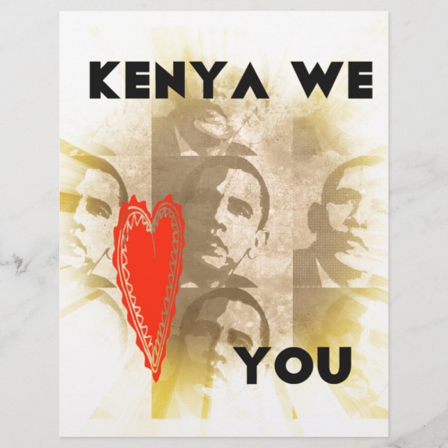 Kenya Nous Vous Aimons (Devant)