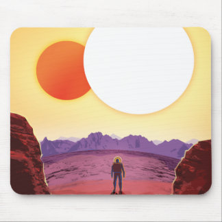 « Kepler-16b » – Tapis de souris Visions du futur