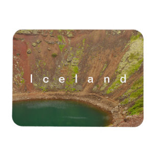 Kerid Crater Islande Magnet