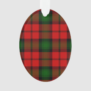 Kerr tartan rouge vert plaid