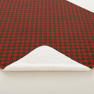 Kerr tartan rouge vert plaid