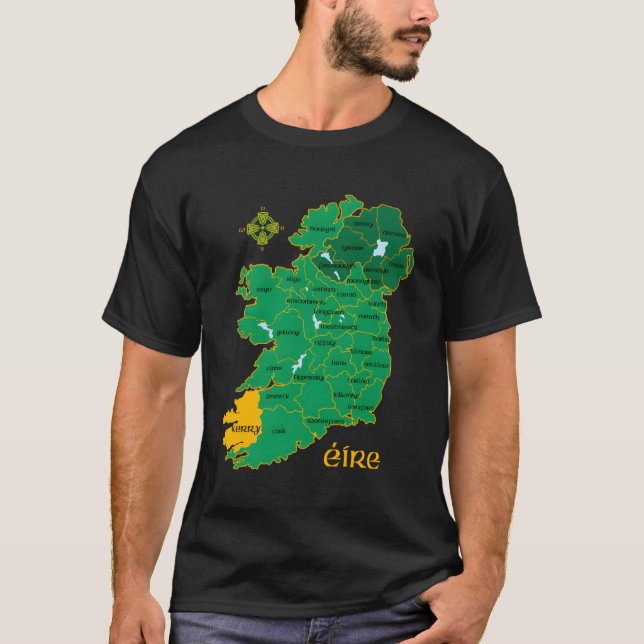 Kerry Irlande Comté Sweat - shirt à capuche irland (Devant)