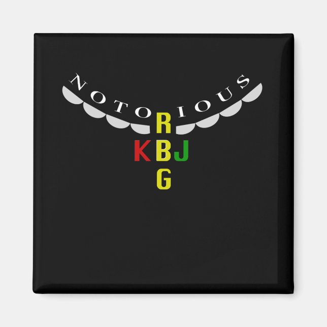 Ketanji Jackson and Ruth Ginsburg Magnet (Devant)