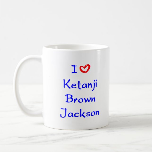 ketanji jackson tasse de café (Gauche)