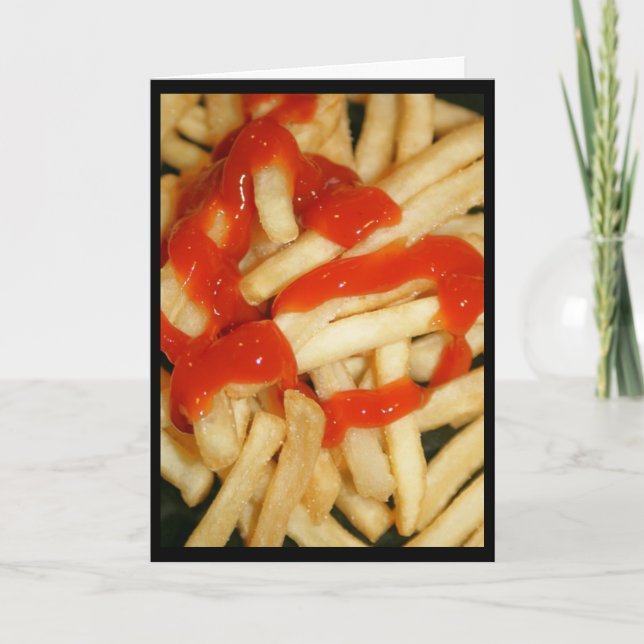 Ketchup Bientôt ! Carte de vœux (Devant)
