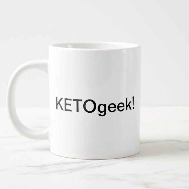 Ketogeek Mug (20oz) (Gauche)