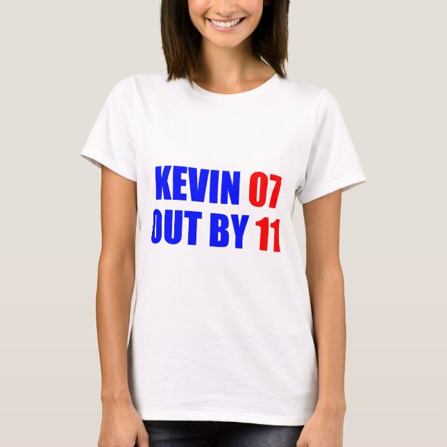 Kevin 07 par le T-shirt de 11 dames (Devant)