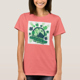 Kevin Ryan du Tshirt "Shamrocks mon monde" du chât