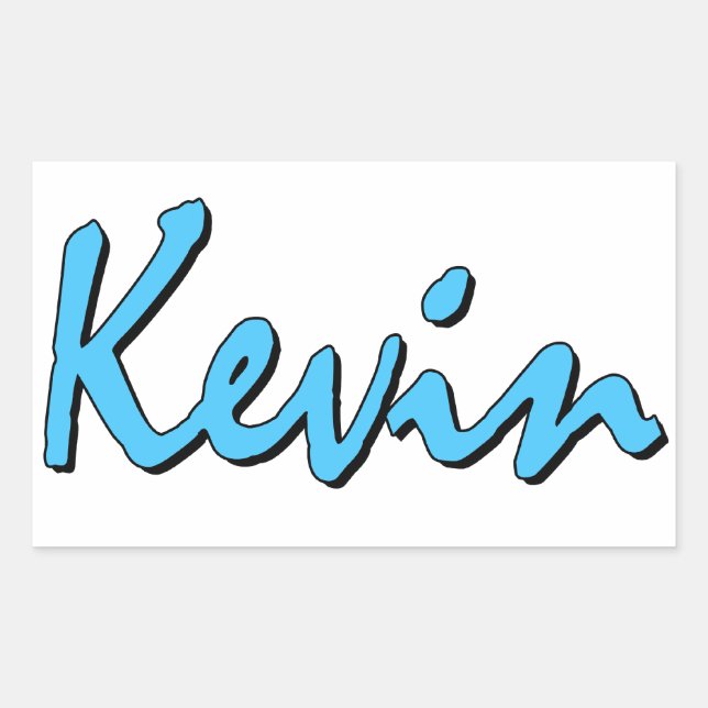 Kevin Sticker Blue (Devant)