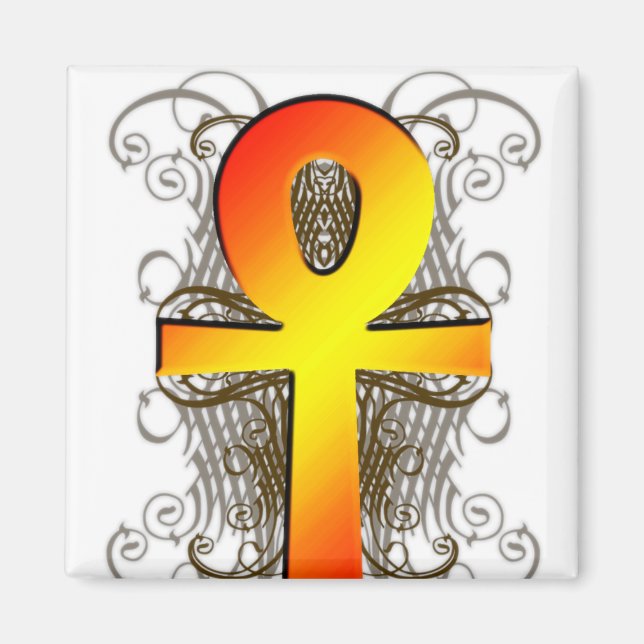 "Key of Life (Ankh)" dans Gold Magnet (Devant)