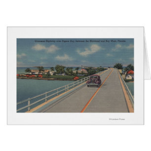 Key West, FL - route entre le continent et les