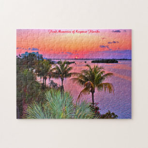 Key West Florida.Noël Salutations Jigsaw Puzzle