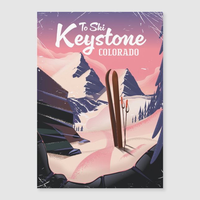 Keystone pour skier (Devant)