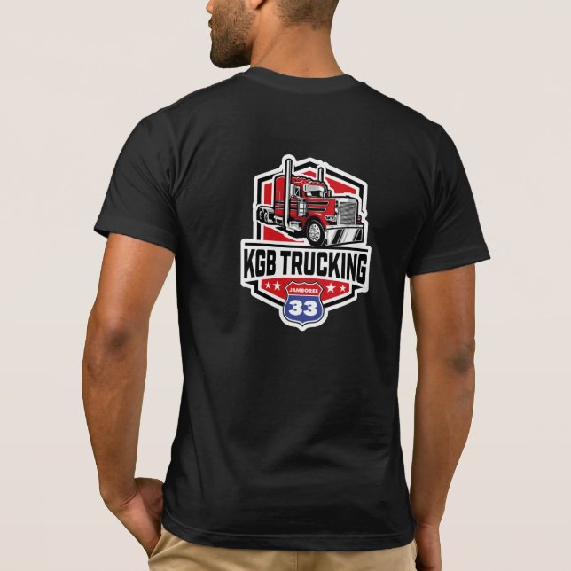 KGB Trucking Official TShirt (Dos)