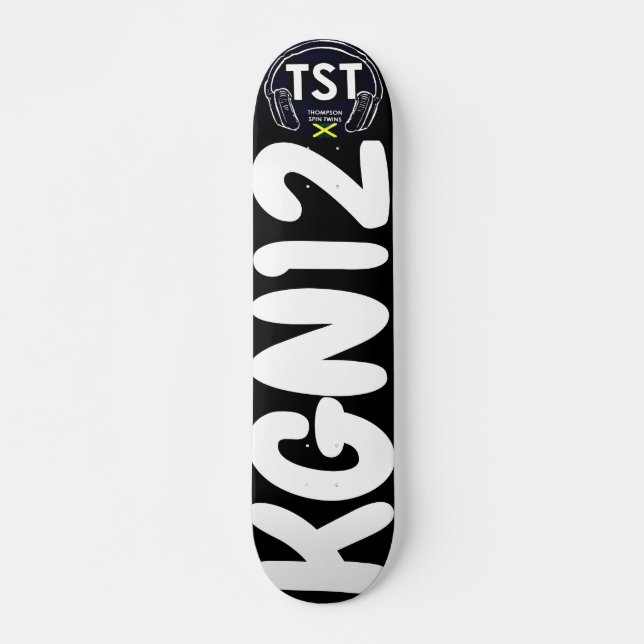 KGN 12 JMT 7 3/4" Planche de Skateboard (Devant)