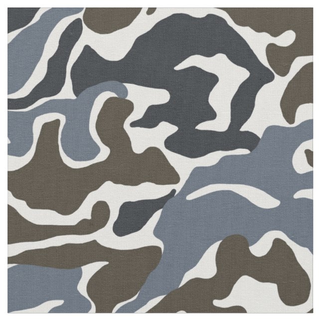 Khaki Gray Camo Tissu militaire (Fermer)