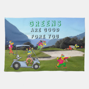 KHS Golf Greens Sont Bon Pour Vous Serviettes De C