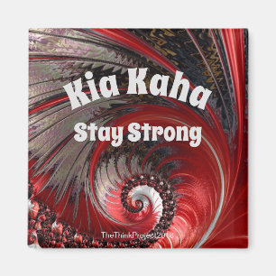 Kia Kaha - Restez forte grâce au Magnet de réfri
