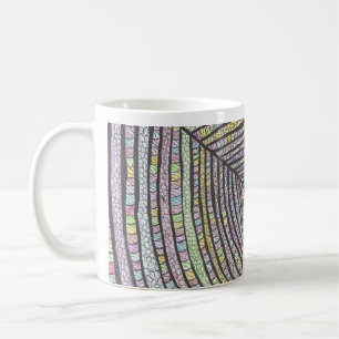 Kian   Tasses d'art abstraites dessinées à la main