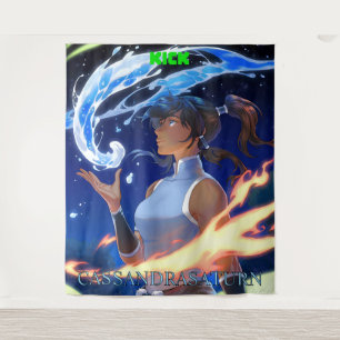 KICK CassandraSaturne Grande Tapisserie