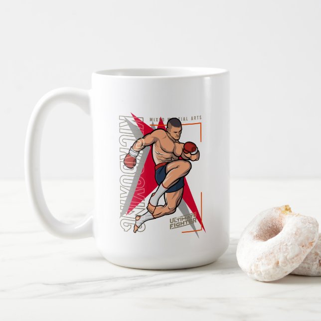 Kickboxing | Tasse Classique #15 (Avec donut)