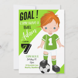 Kicking It 2 Birthday Invitation Card