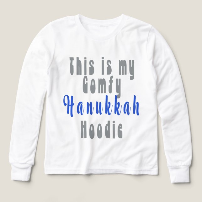 Kid Hanukkah Hoodie (Motif recto)