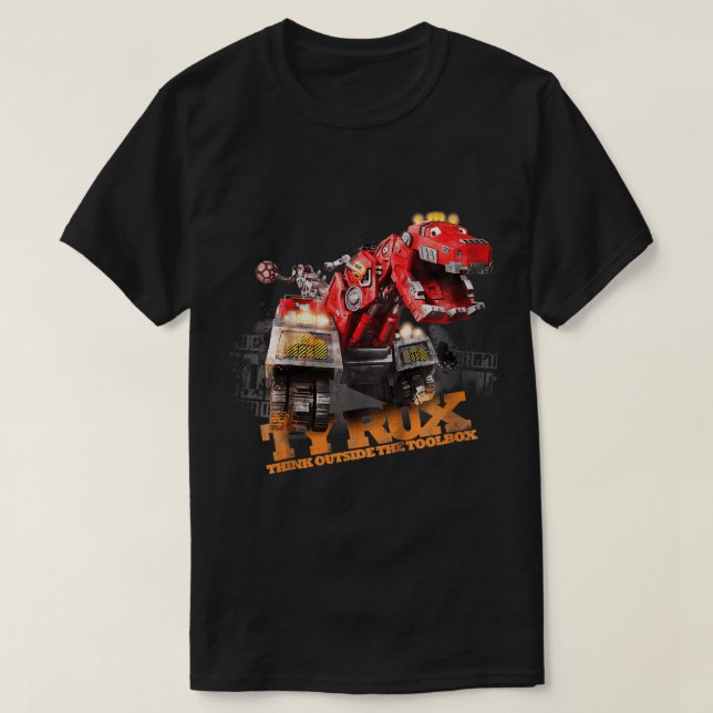 Kids DreamWorks DinoTrux - T-shirt Action Ty Rux (Design devant)