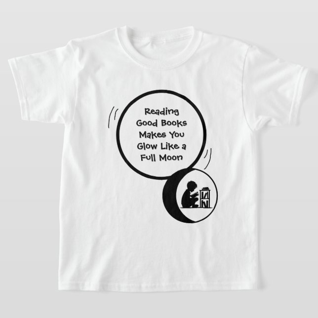 Kids Reading Quote T-Shirt (Poser)