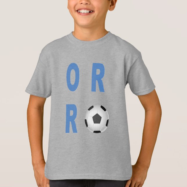 Kids' T-Shirt light steel  OREGON  SPORT  (Devant)