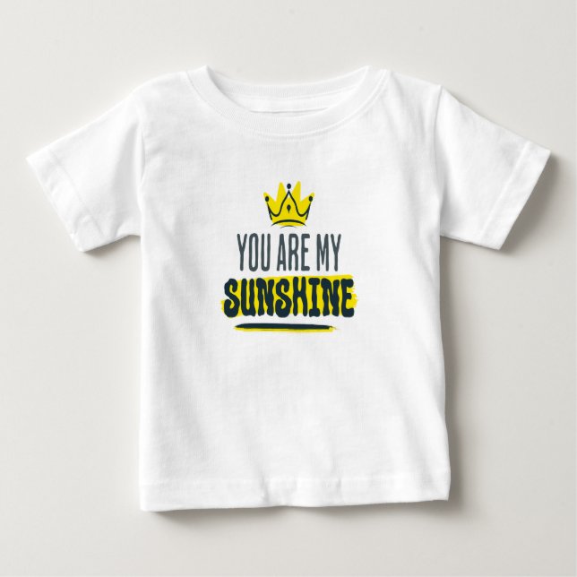 Kids "You Are My Sunshine" T-Shirt | Toddler Sun G (Devant)
