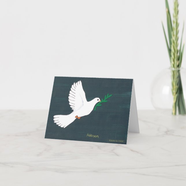 KidsArt pour CHOC - Carte Dove (Devant)