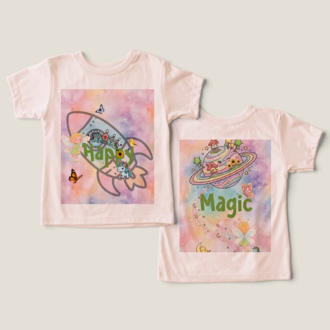 Kidz T-Shirt (Design Recto & Verso)