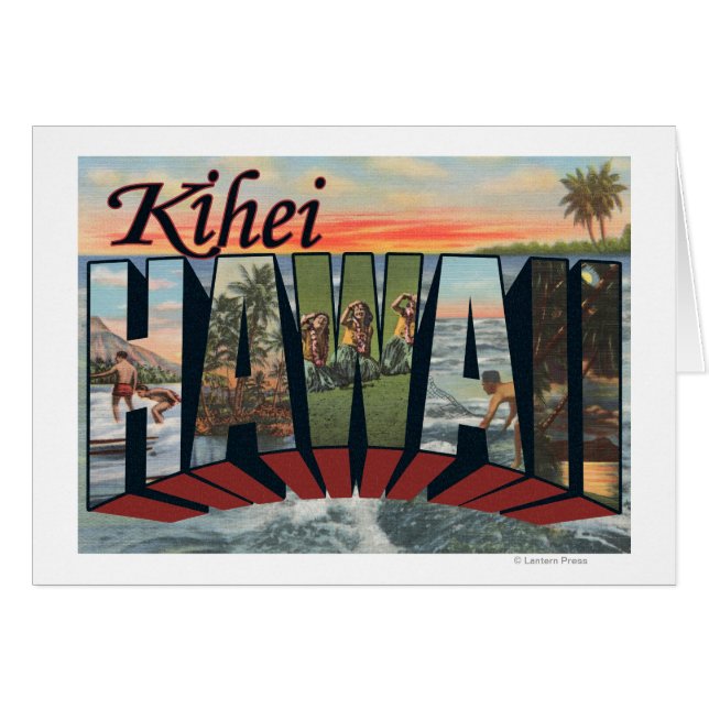 Kihei, HawaiiGrandes lettres ScènesKihei, HI (Devant horizontal)