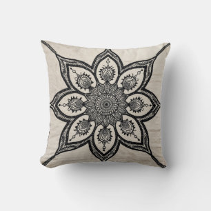 Kilim Lumbar Mandala Coussins : Beauté ethnique
