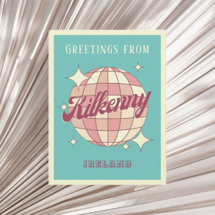 Kilkenny Irlande Carte Postale Rétro Vintage