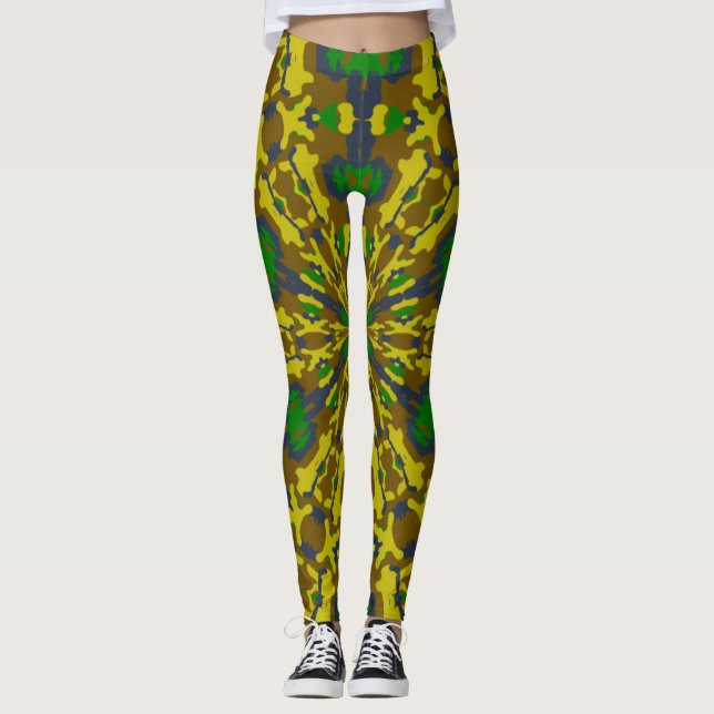 Killer Ninja Glam Girl Camo Leggings (Devant)