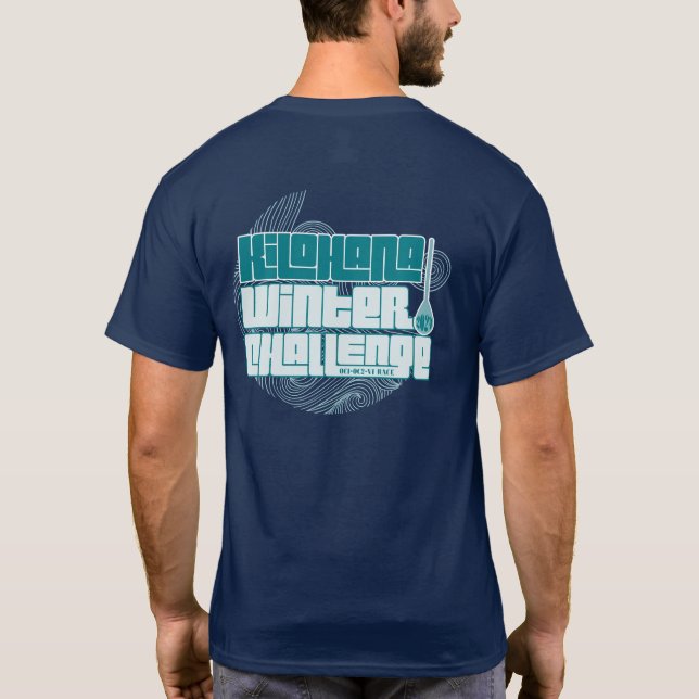 Kilohana Winter Challenge 2024 T-Shirt (Dos)