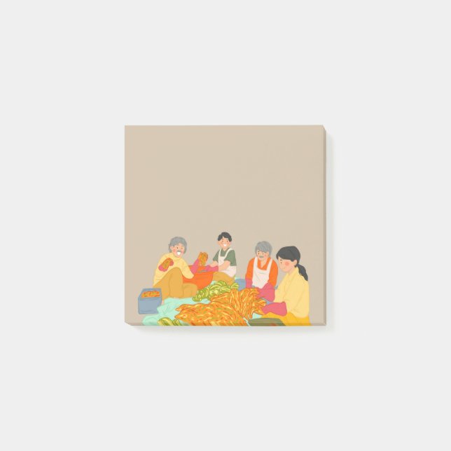 Kimchi 5 Post-it Notes (Devant)