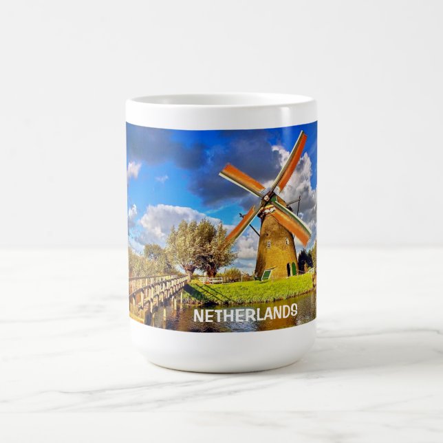 KINDERDIJK, TASSE NÉERLANDAISE DE COFFEE/TEA (Centre)