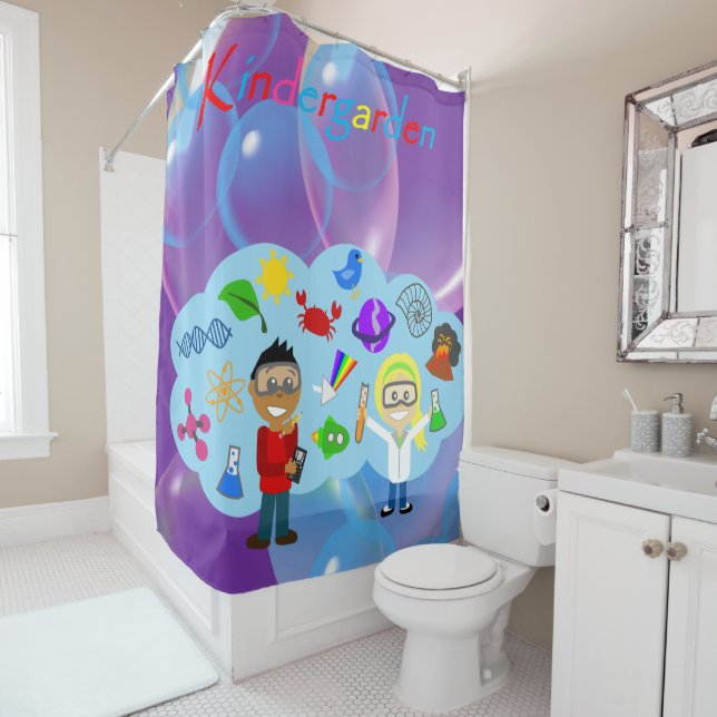 Kindergarden Douche rideau (En situation)